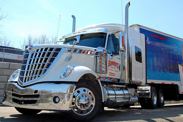 2010 Navistar International truck file photo that could be similar to the