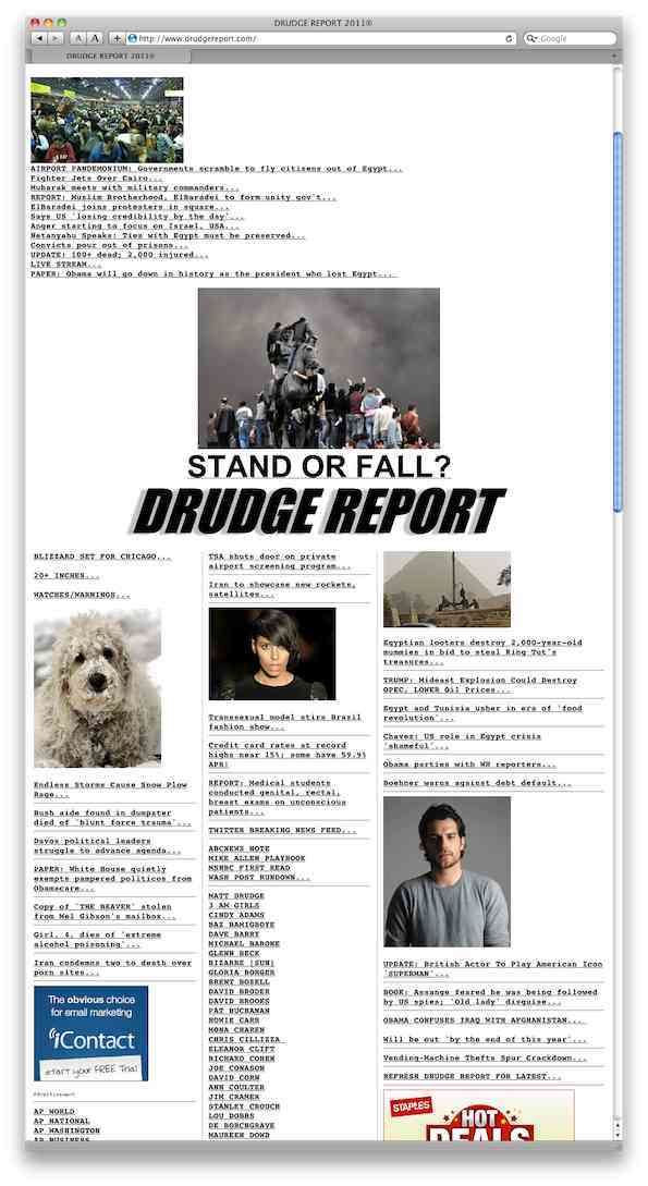 drudge report wiki. Drudge Report is known for