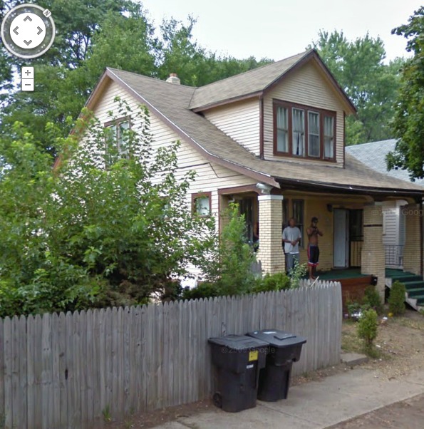 Google Street View Subject Pointing Gun