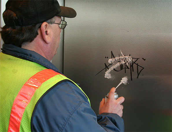 Arlington Heights Vail Avenue Parking Garage Graffiti Graffiti