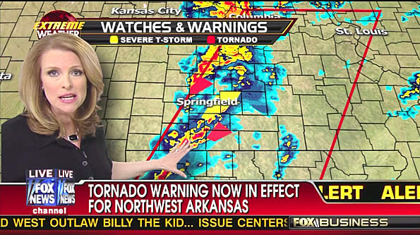 Tornado Warnings on December 31, 2010