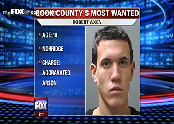 Wanted Aggravated Arson Charges Cook County Norridge, Illinois