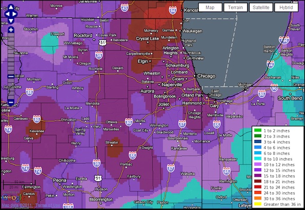 Blizzard February 2-3, 2011