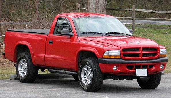 Red Dodge Dakota