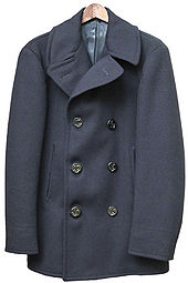 US Navy Pea Coat file photo