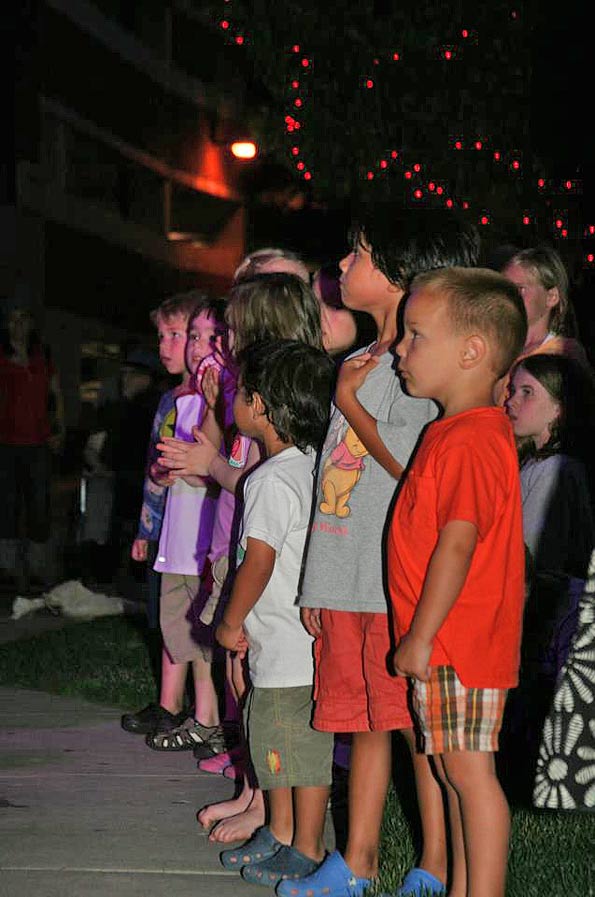 Attentive audience 25 or 6 to 4 Chicago Experience at Harmony Park