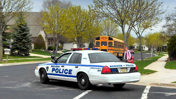 MadisonPoliceSchoolBus