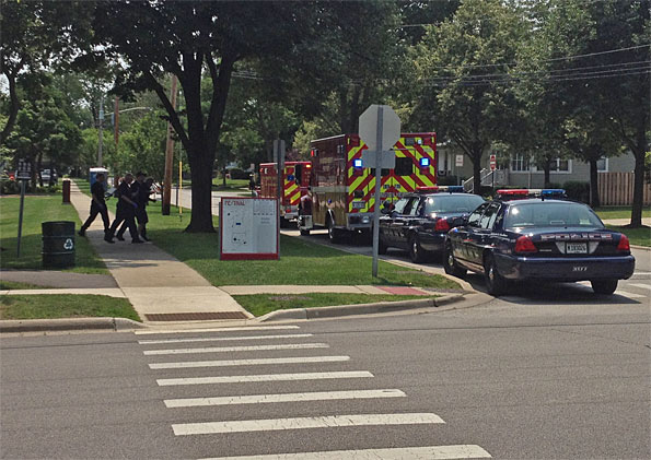paramedics at Rec Park
