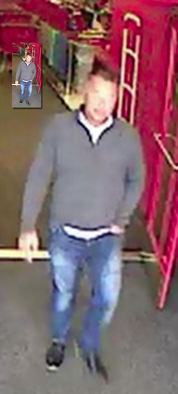 Target retail theft suspect