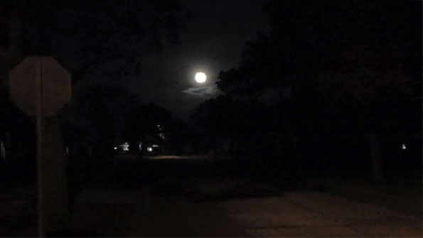 Super Moon near Chicago