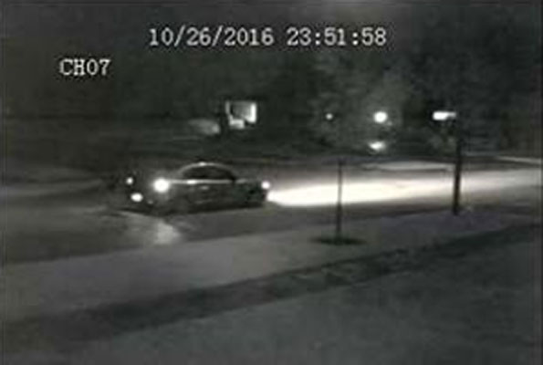 suspect vehicle surveillance video