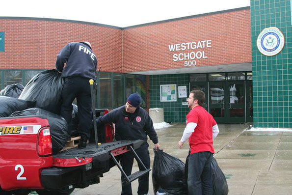 Arlington Heights Fire Department coat drive