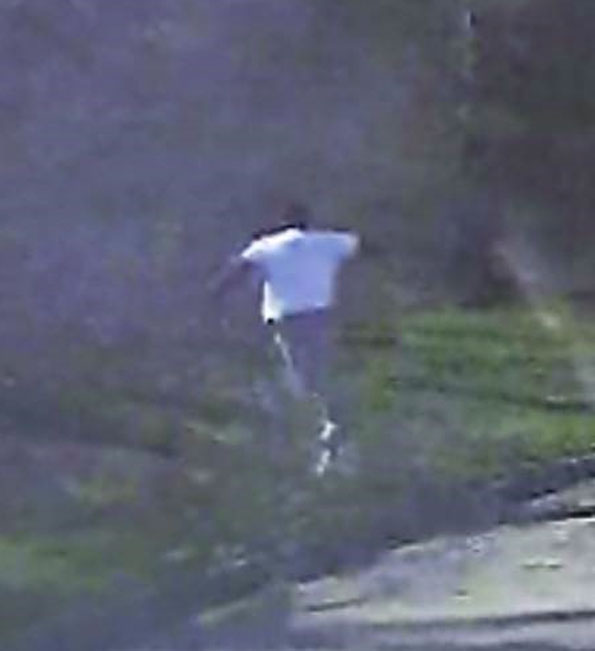 Fleeing Suspect in Lake Forest, Illinois