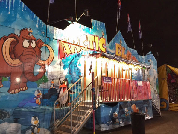 Arctic Blast Frontier Days carnival Arlington Heights