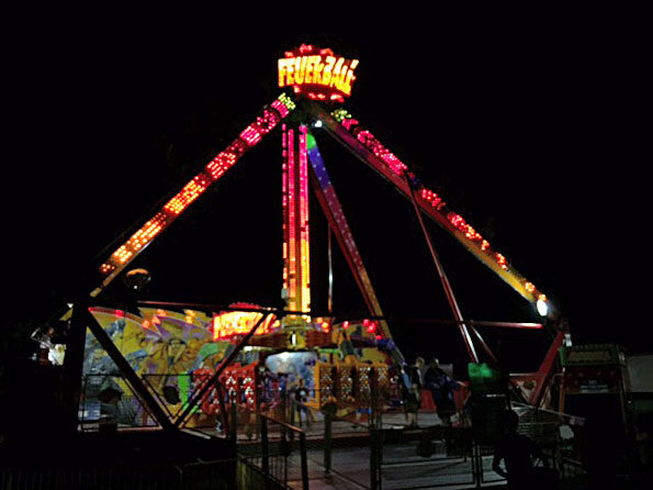 Fireball ride at Frontier Days Arlington Heights