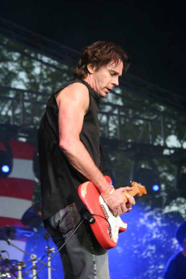 Rick Springfield performing at Frontier Days Rick Springfield performing at Frontier Days