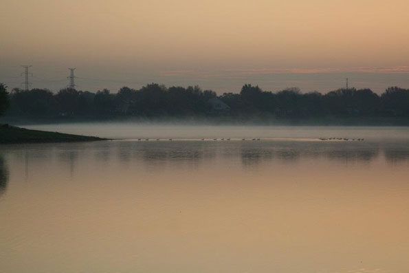 Lake Arlington Before Sunrise