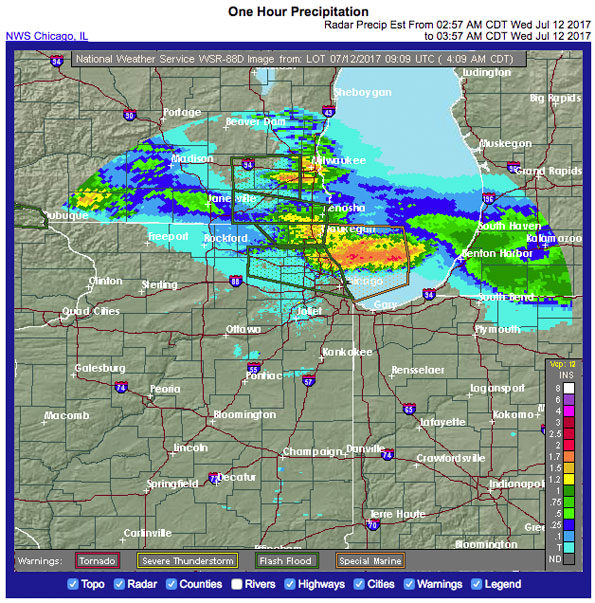 Rainfall Lake County July12-2017-3AM-4AM