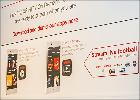 XFINITY TV apps