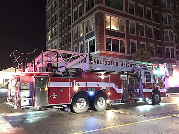 Arlington Heights Fire Department Tower 1 Smoke Investigation