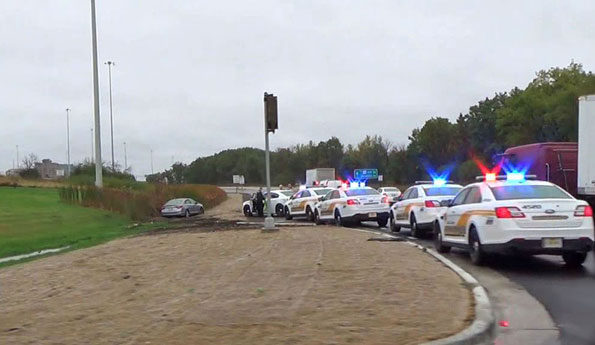 Hyunda Sonata, suspect's vehicle in Deer Park armed robbery