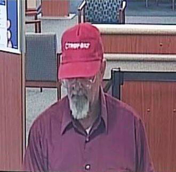 Do you know this man? Please call Rolling Meadows Police Department at 847-255-2416 with any information. He is wanted for bank robbery.