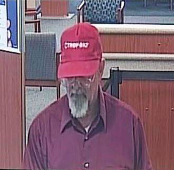 Do you know this man? Please call Rolling Meadows Police Department at 847-255-2416 with any information. He is wanted for bank robbery.