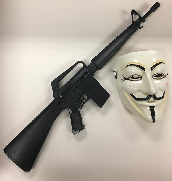Replica Rifle pointed at Lake County motorists Replica Rifle pointed at Lake County motorists
