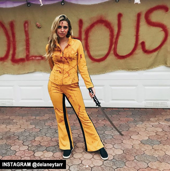 Instagram Delaney Tarr sword down Instagram Delaney Tarr sword down