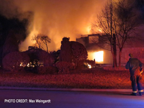 Fatal House Fire on Kippling Ln, Highland Park