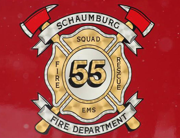 Schaumburg Fire Department Squad 55 emblem