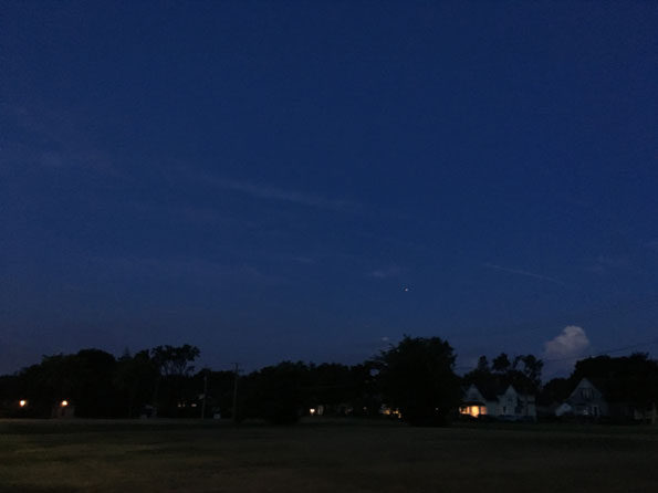 Mars Setting Highland Vail 450AM
