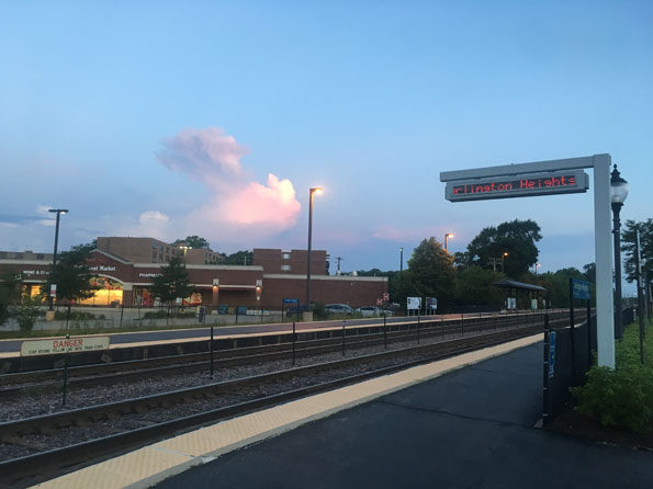 Thunderstorm Head Dissipating DeKalb County, Kane County