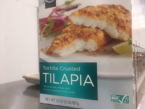 Tilapia sample at Costco
