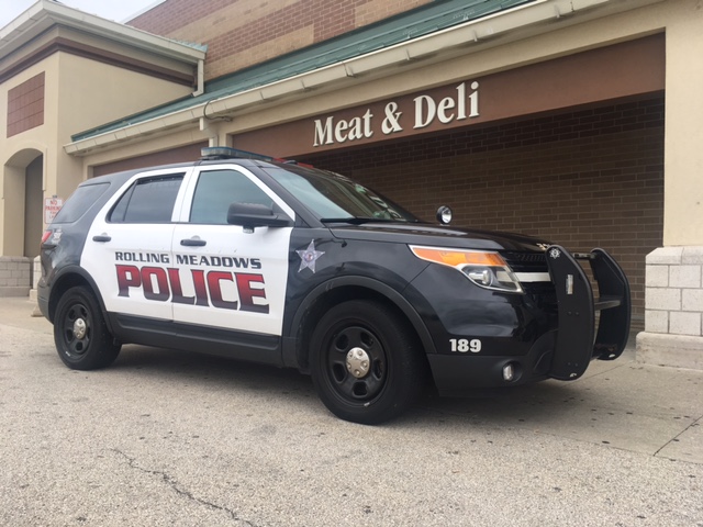 Rolling Meadows Police SUV at Meijer