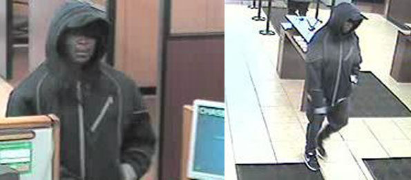 Chase Bank Robbery Palatine video surveillance