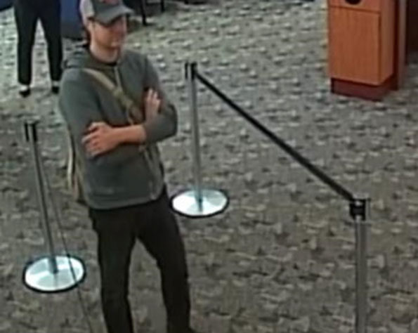 Carpentersville Bank Robber October 10, 2018