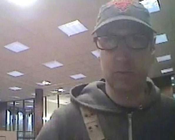 Carpentersville Bank Robber October 10, 2018