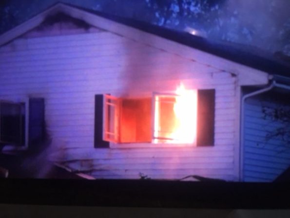 Elk Grove house fire on Crest Avenue, Elk Grove Village