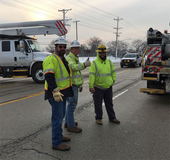 Atlantic City Electric Crew in Arlington Heights