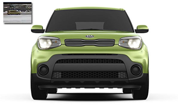 Kia Soul Front View with Security image Arlington Heights suspect vehicle Attempted Child Luring