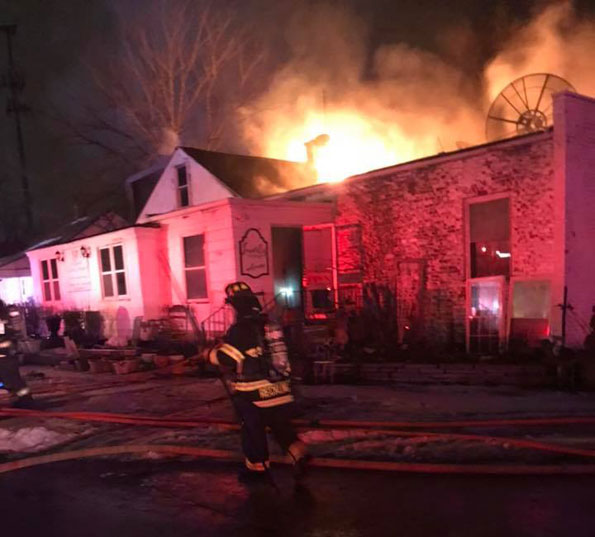 Loverly Cottage fire Lake Bluff Loverly Cottage fire Lake Bluff