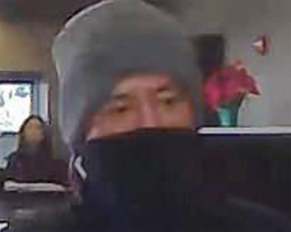Rolling Meadows bank robbery Saturday February 9, 2019