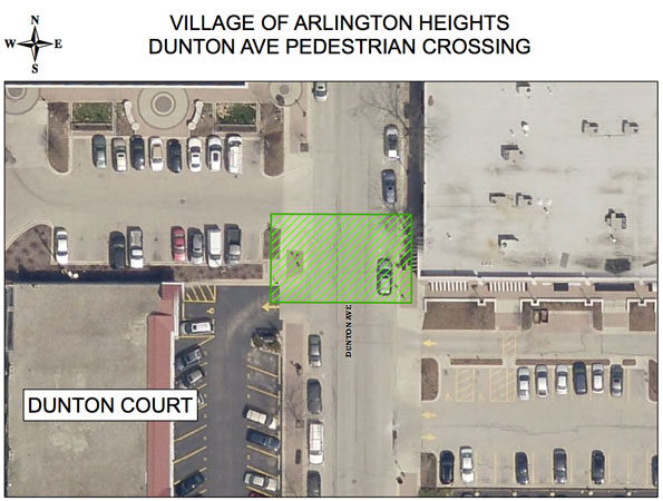 Dunton Avenue Mid-Block Crossing