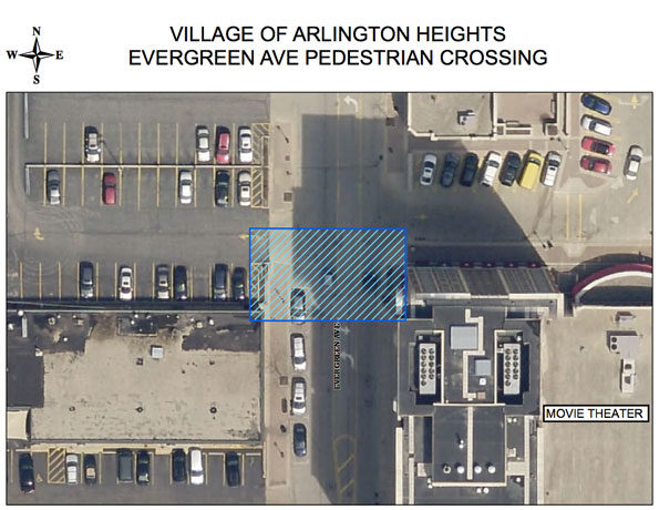 Evergreen Avenue Mid-Block Crossing