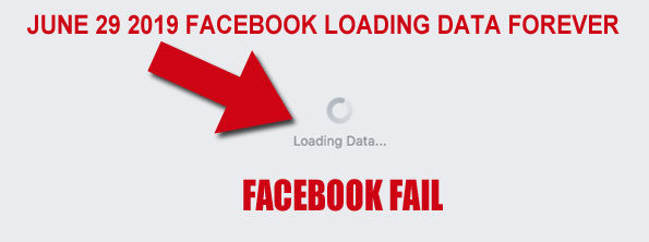 Facebook Fail Loading Data forever