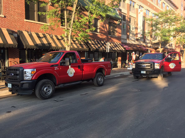 Clean streets for Taste of Arlington Heights 2019