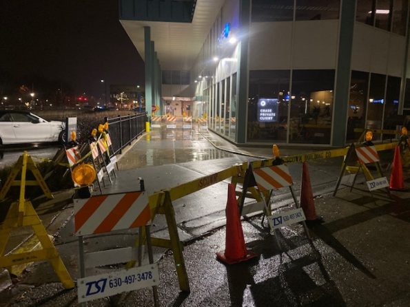 Chase Drive-Thru closed due to construction