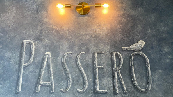 Passero opens December 12, 2019