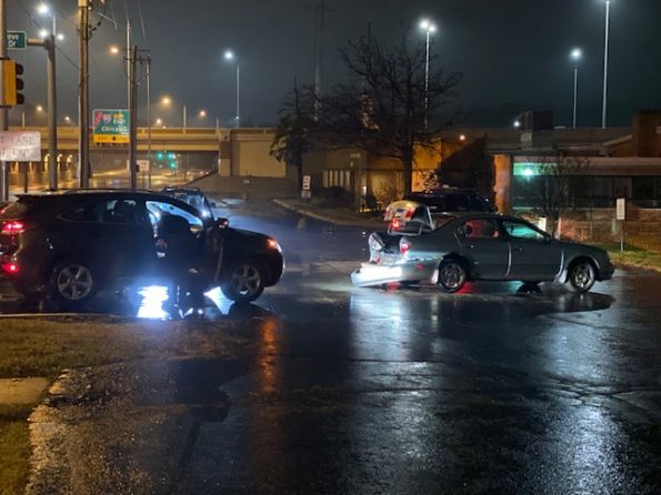 Suspected DUI crash at Arlington Heights Road and Elk Grove Township Drive